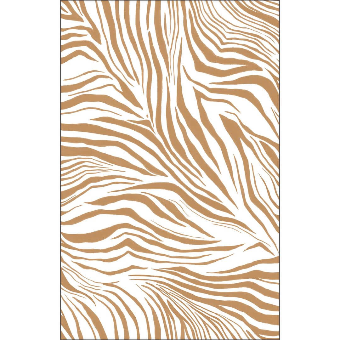 Mural paski zebry Caselio WILD 104960104 L Zebra Stay Wild