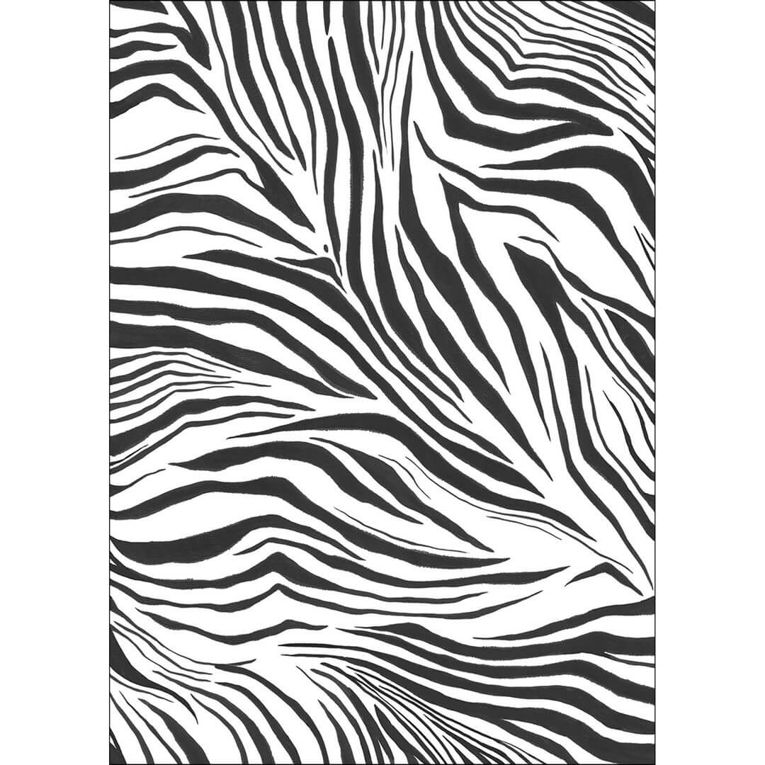 Mural paski zebry Caselio WILD 104960903 M Zebra Stay Wild
