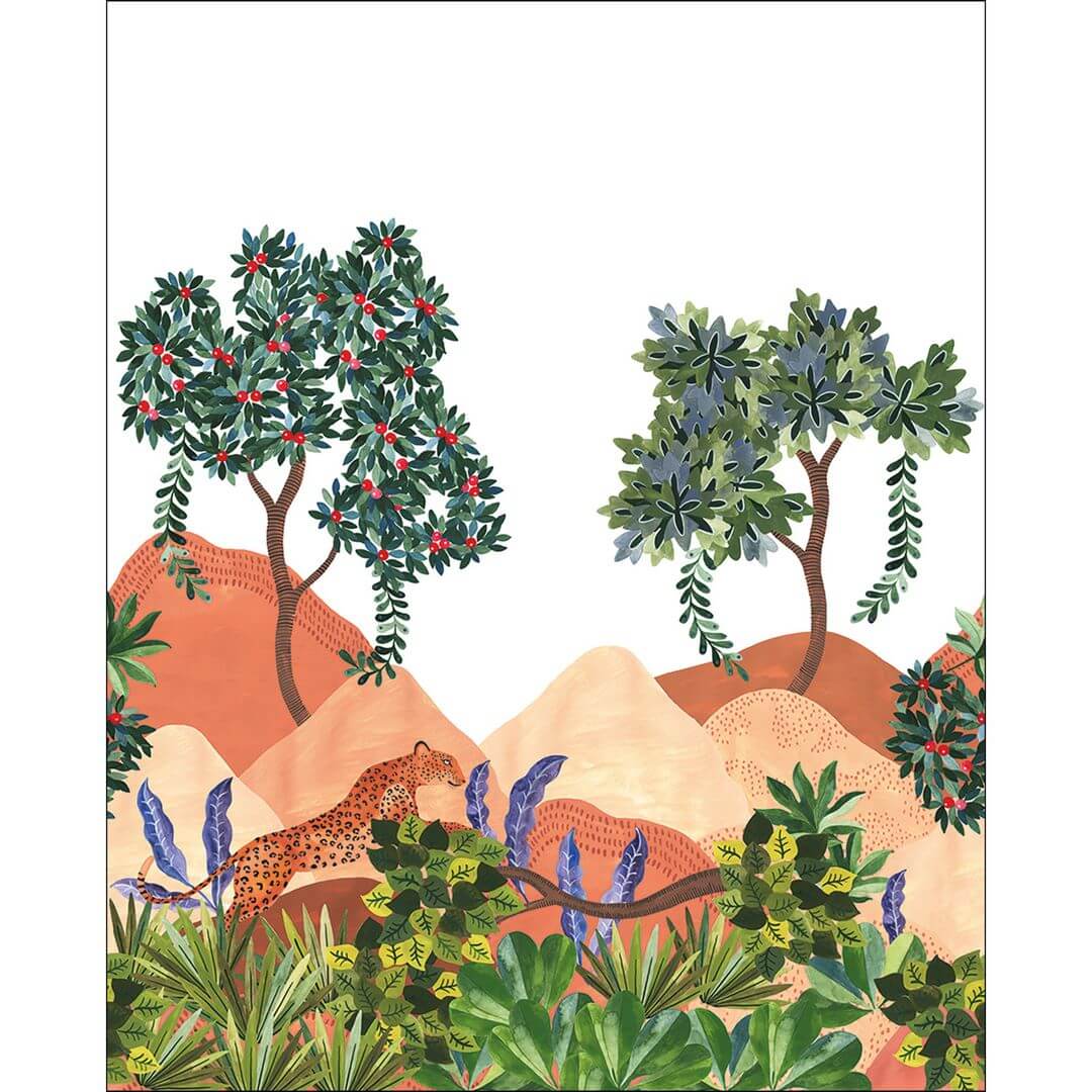 Mural dżungla Caselio WILD 104972702 L Madura Stay Wild