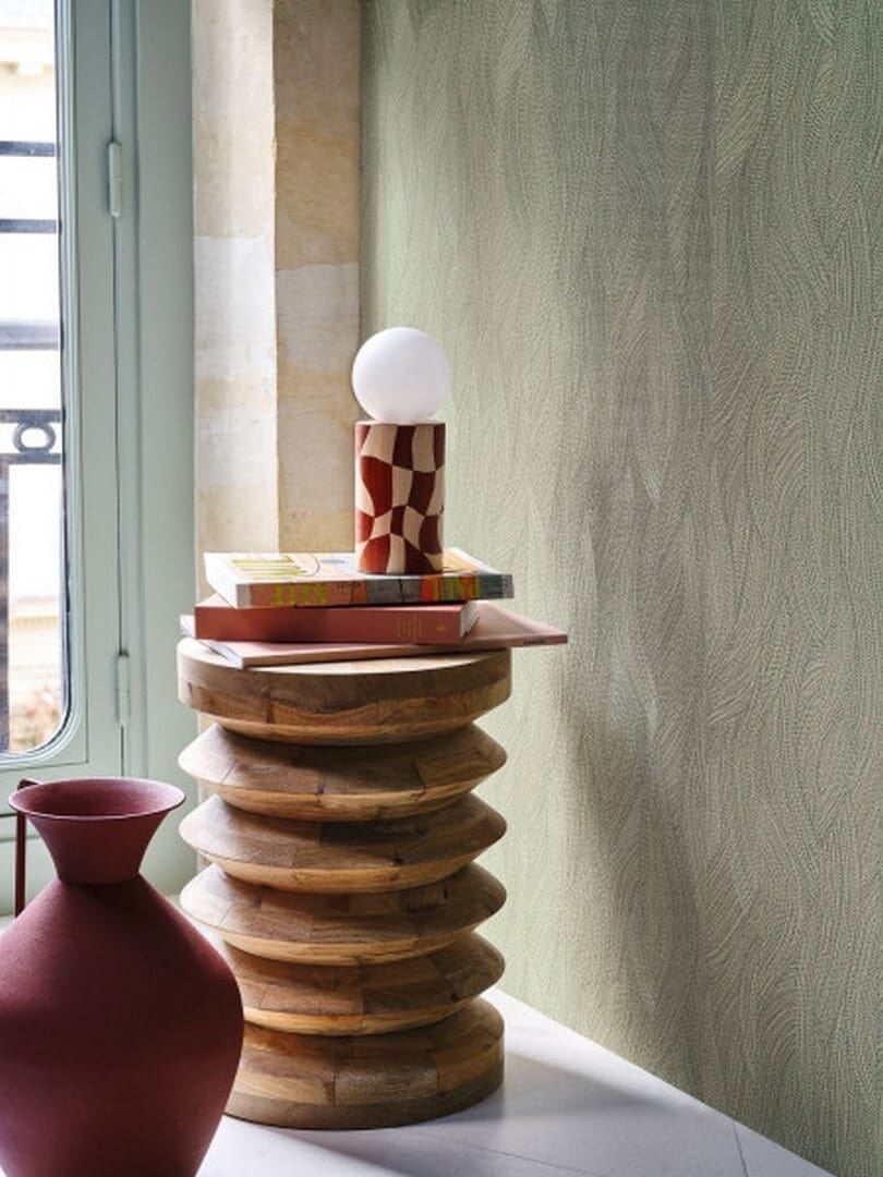 Tapeta falujący splot Casamance 76221120 Jassine Terra Rossa