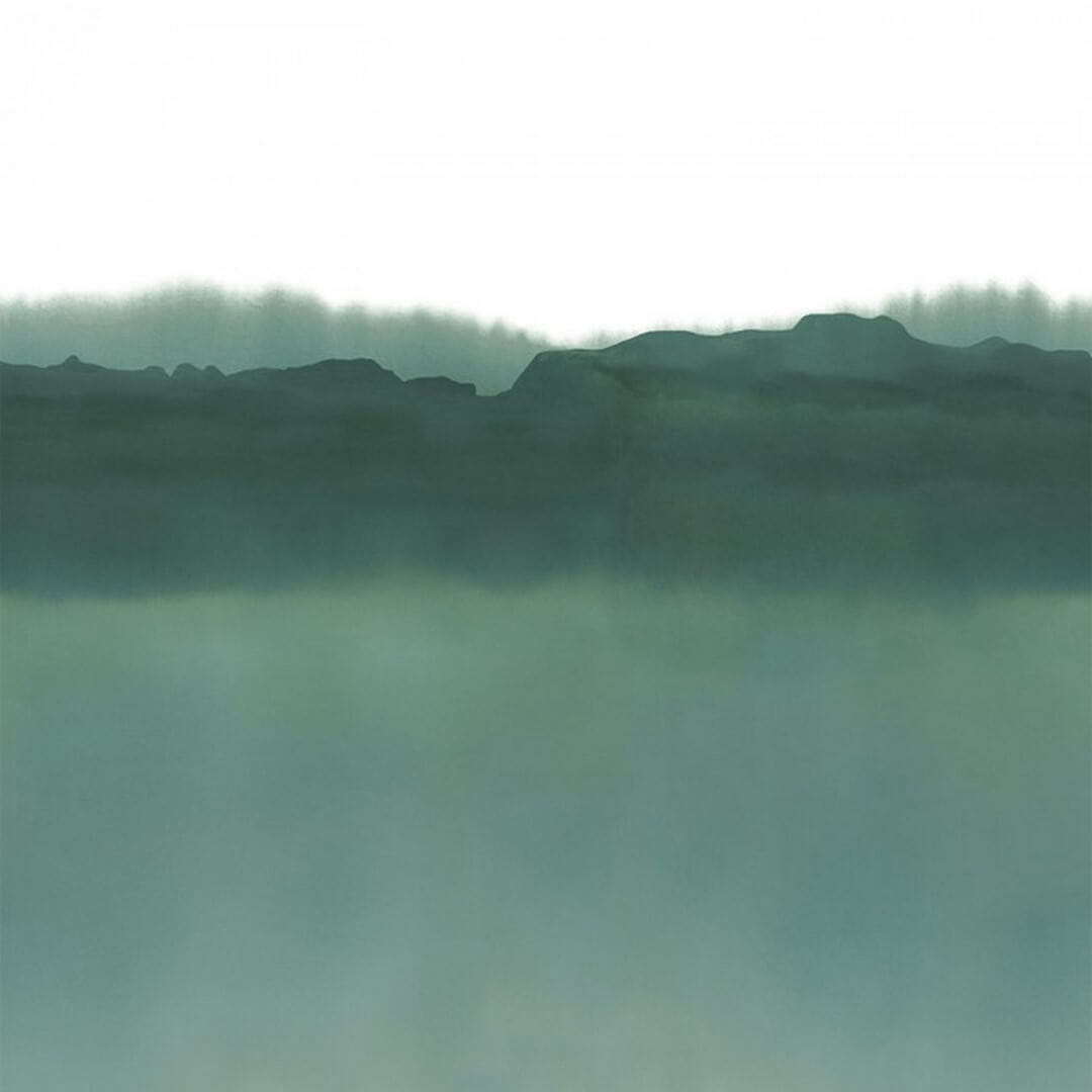 Mural akwarelowy krajobraz Casamance 76243466 Pittore Terra Rossa