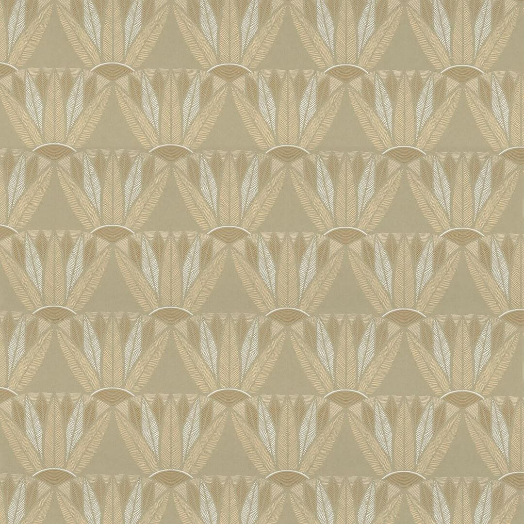 Tapeta w kwiaty lotosu egipskiego Casamance 76161732 Castalia Bord Du Nil