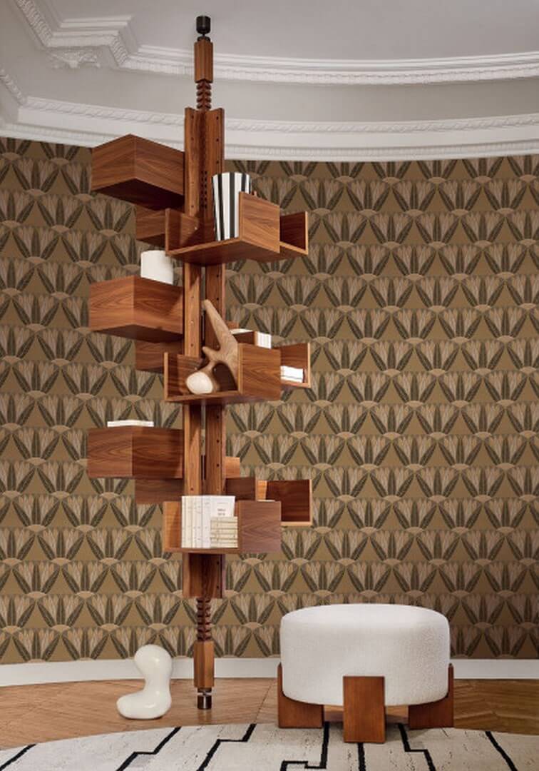 Tapeta w kwiaty lotosu egipskiego Casamance 76161834 Castalia Bord Du Nil