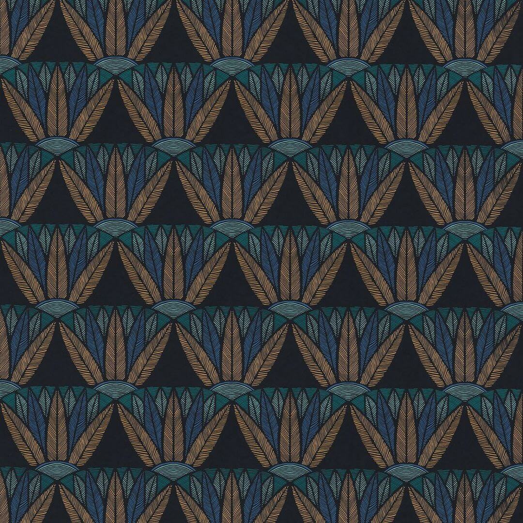 Tapeta w kwiaty lotosu egipskiego Casamance 76162038 Castalia Bord Du Nil