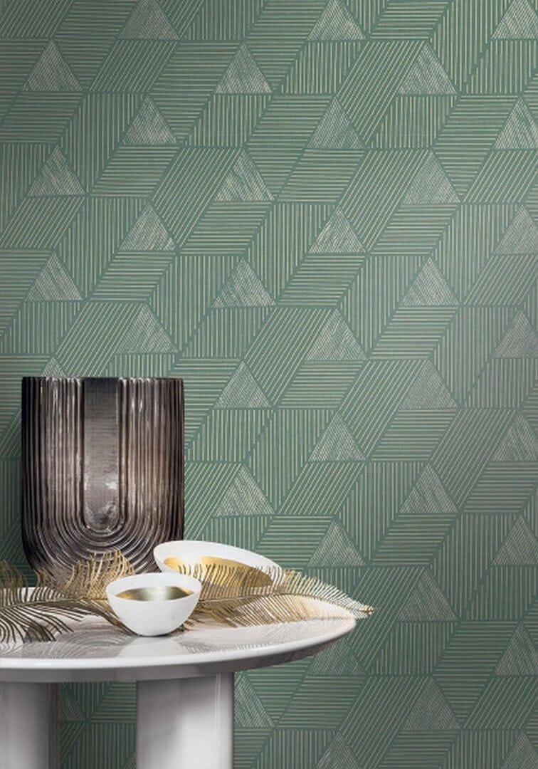 Tapeta geometryczna Casamance 76172446 Meroe Bord Du Nil