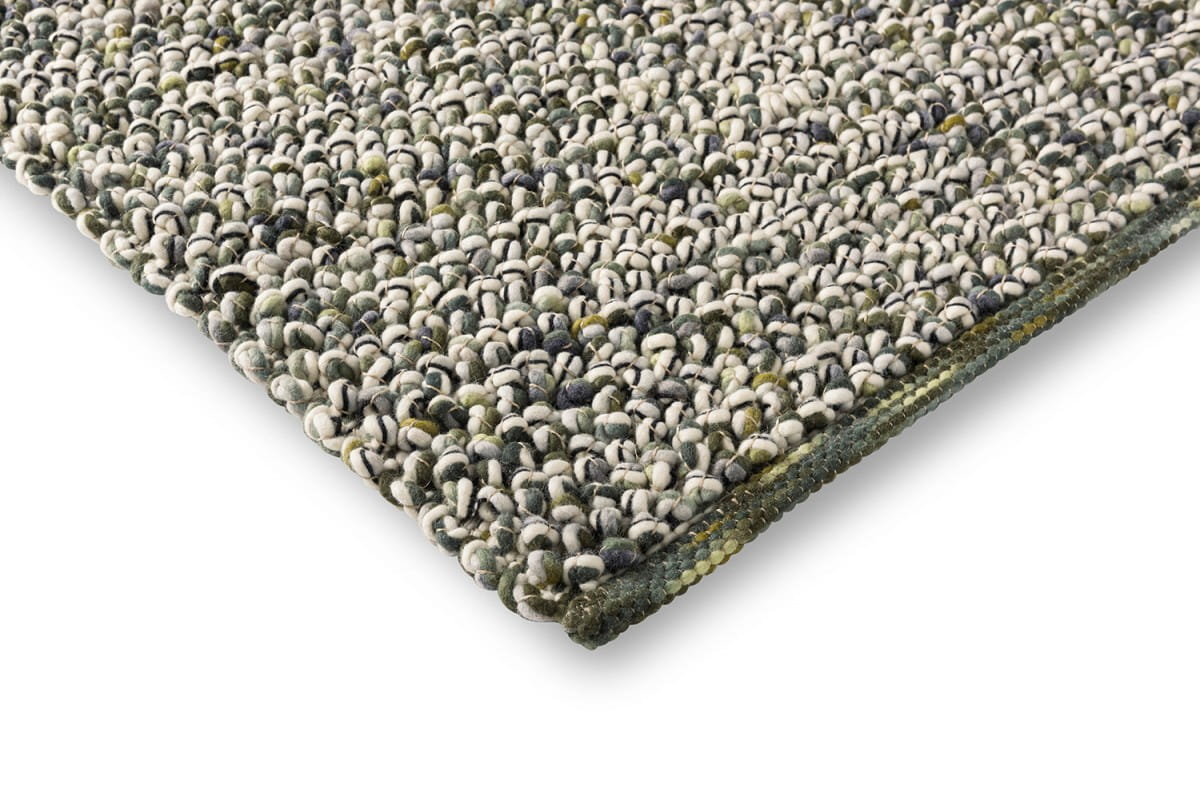 Dywan pleciony beżowo-zielony Marble PINE FOREST 29547 Brink & Campman