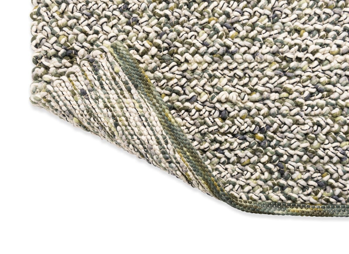 Dywan pleciony beżowo-zielony Marble PINE FOREST 29547 Brink & Campman