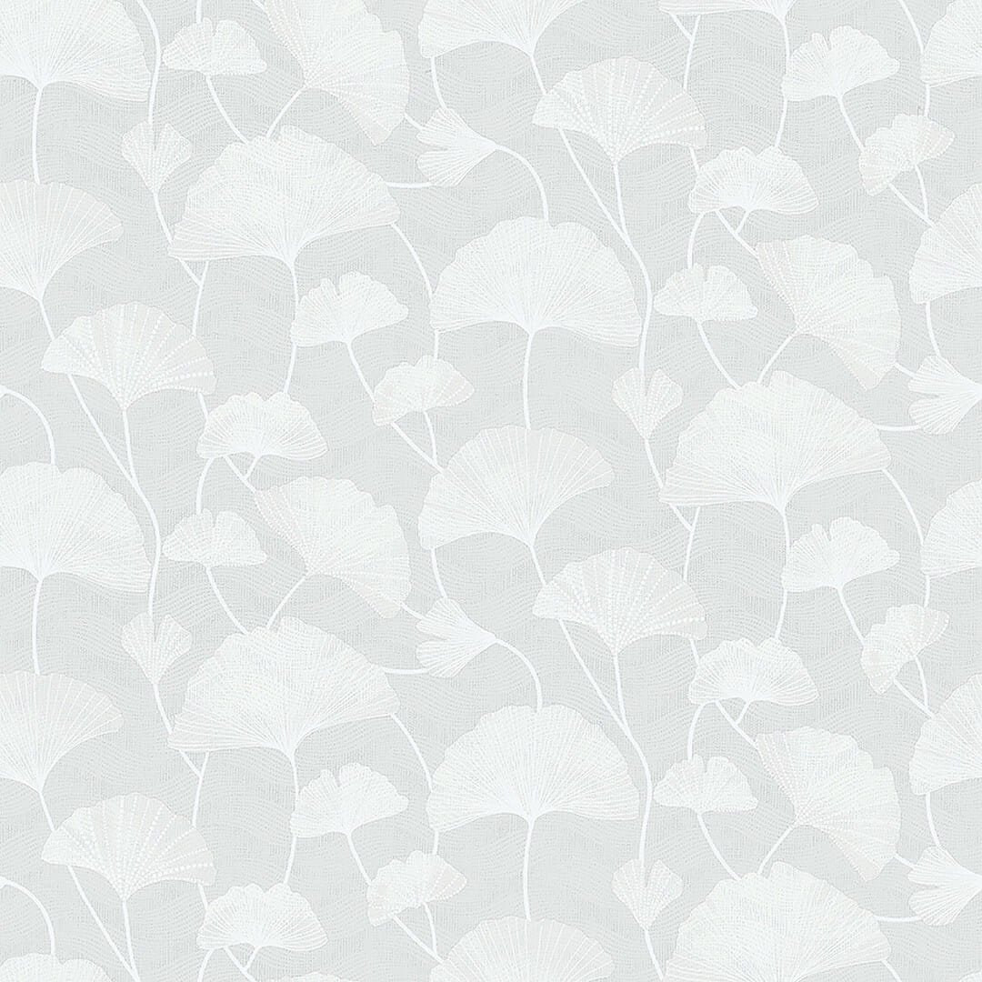 Tapeta liście Ginkgo Biloba Boras Tapeter Sophia 5534 Swedish Grace