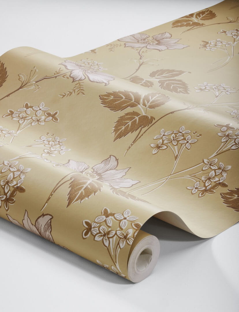 Tapeta kwiaty vintage Boras Tapeter Valborg 5502 Swedish Grace