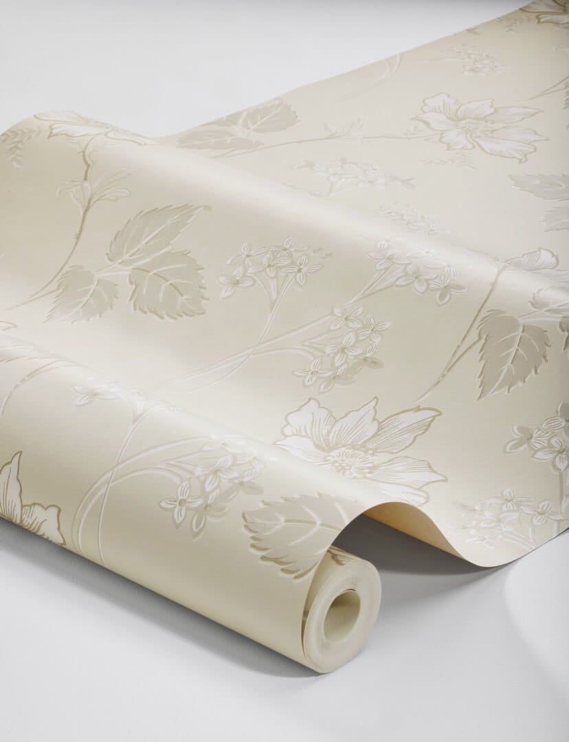 Tapeta kwiaty vintage Boras Tapeter Valborg 5504 Swedish Grace