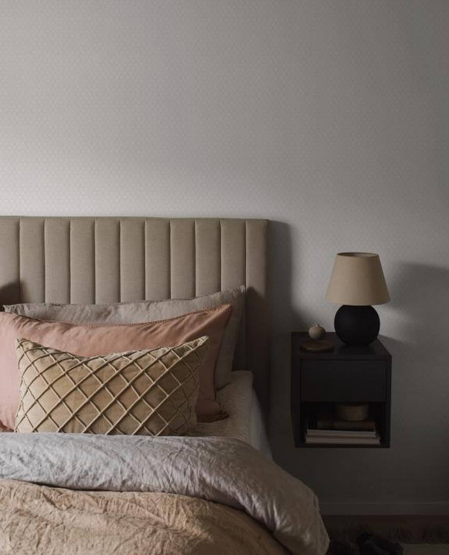 Tapeta Boras 38758 Moa geometryczna z kwiatkami Borosan Hem