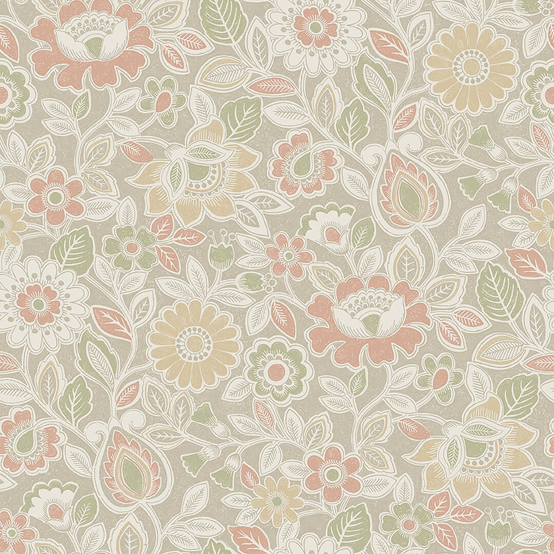 Tapeta Boras 38761 Sonja kwiaty retro Borosan Hem