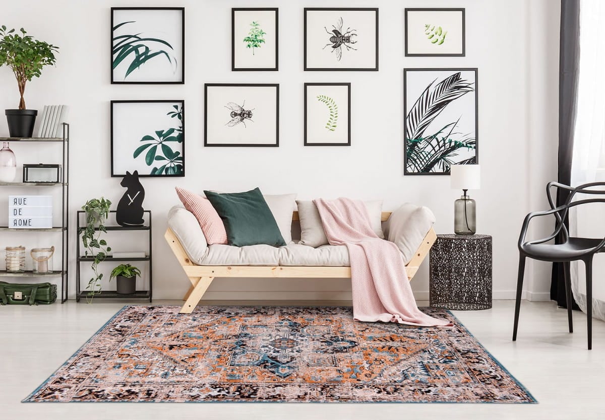 Dywan klasyczny Seray Orange 8705 Louis De Poortere