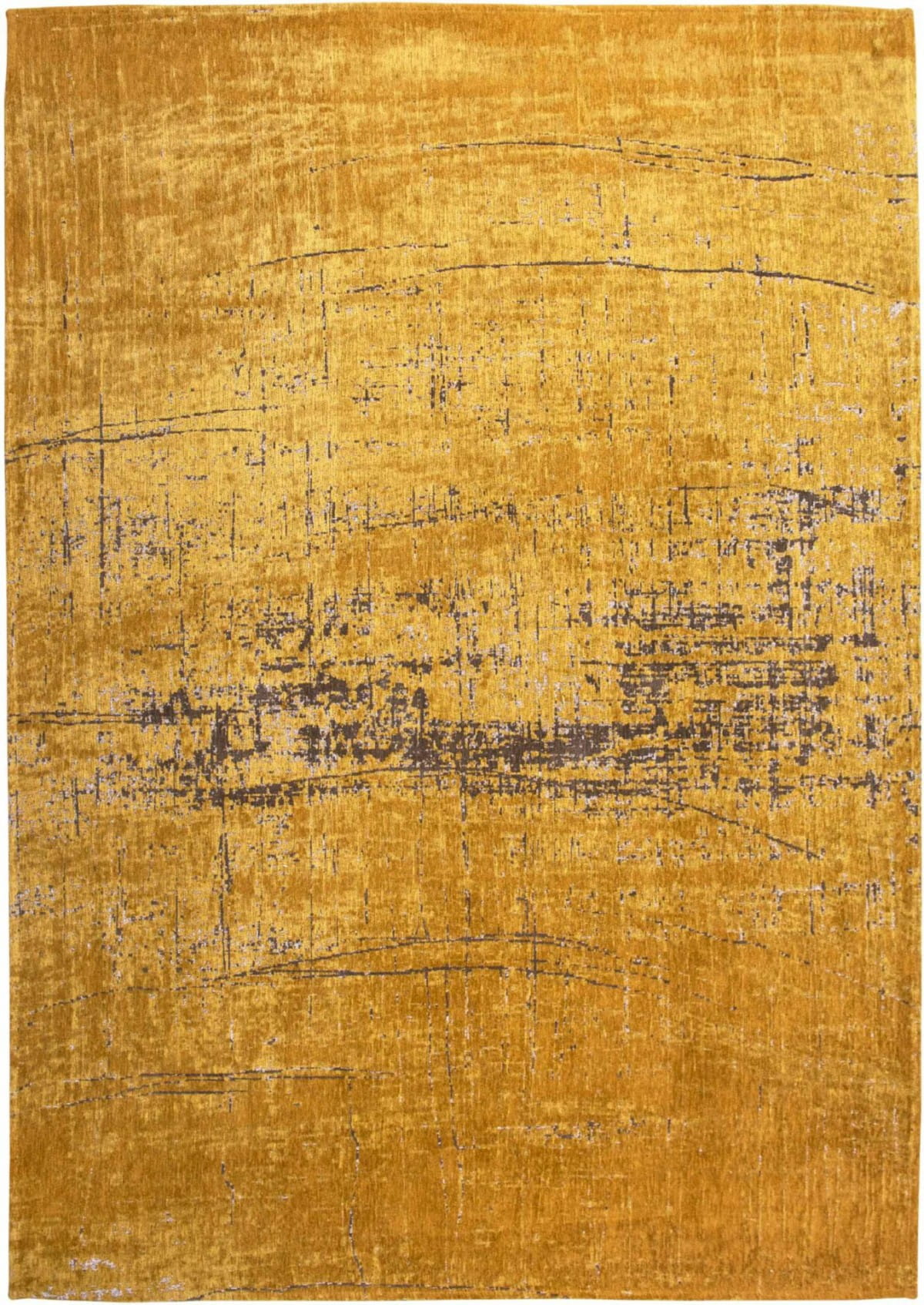 Dywan nowoczesny beton złoty Liberty Gold 8550 Louis De Poortere