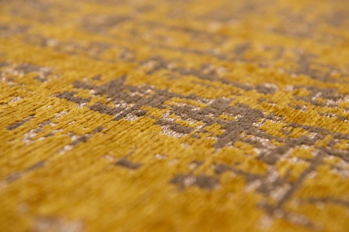 Dywan nowoczesny beton złoty Liberty Gold 8550 Louis De Poortere