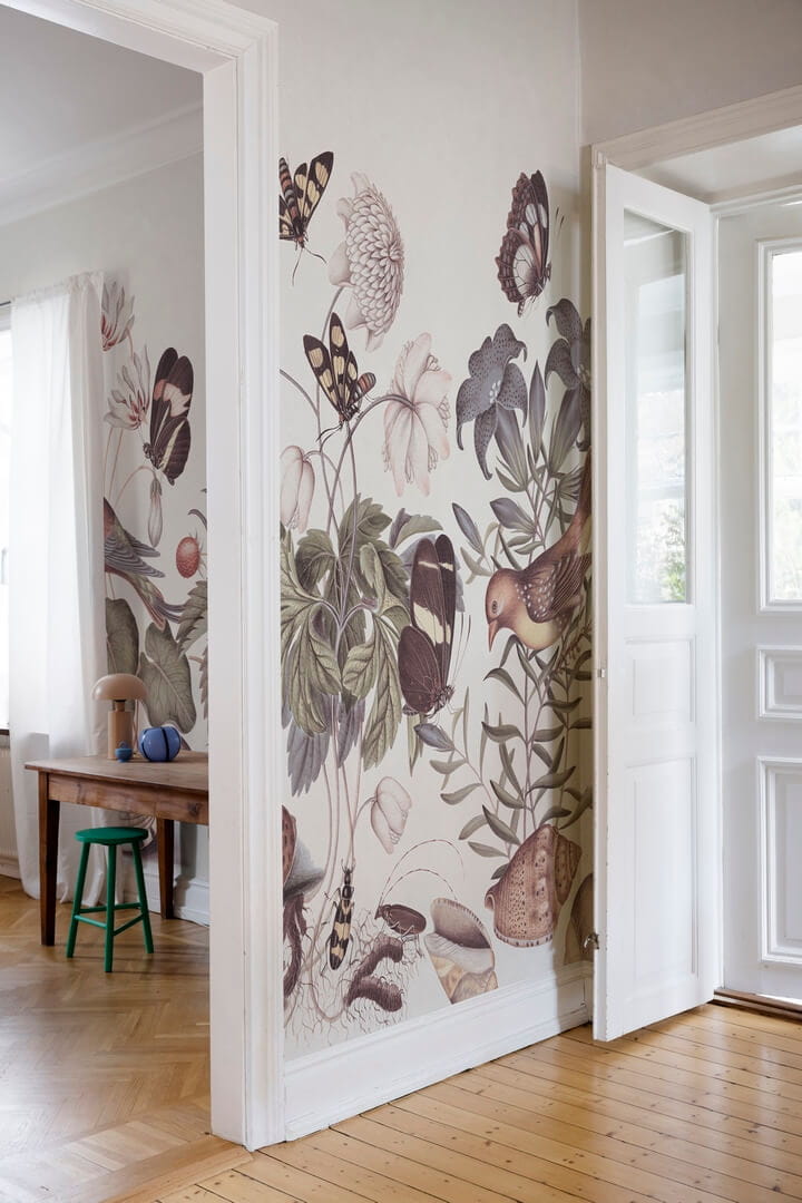 Fototapeta botaniczna Rebel Walls R18661 Flora and Fauna Dust Cottage Core