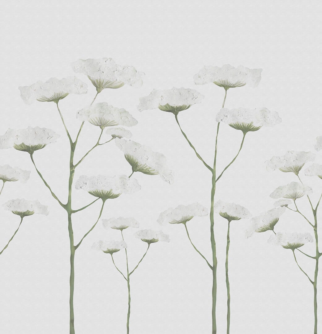 Fototapeta roślinna Rebel Walls R18665 Dara White Cottage Core