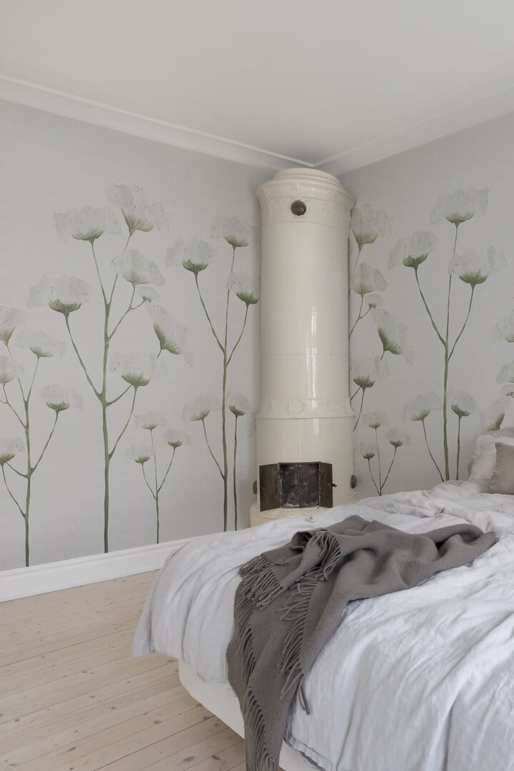 Fototapeta roślinna Rebel Walls R18665 Dara White Cottage Core