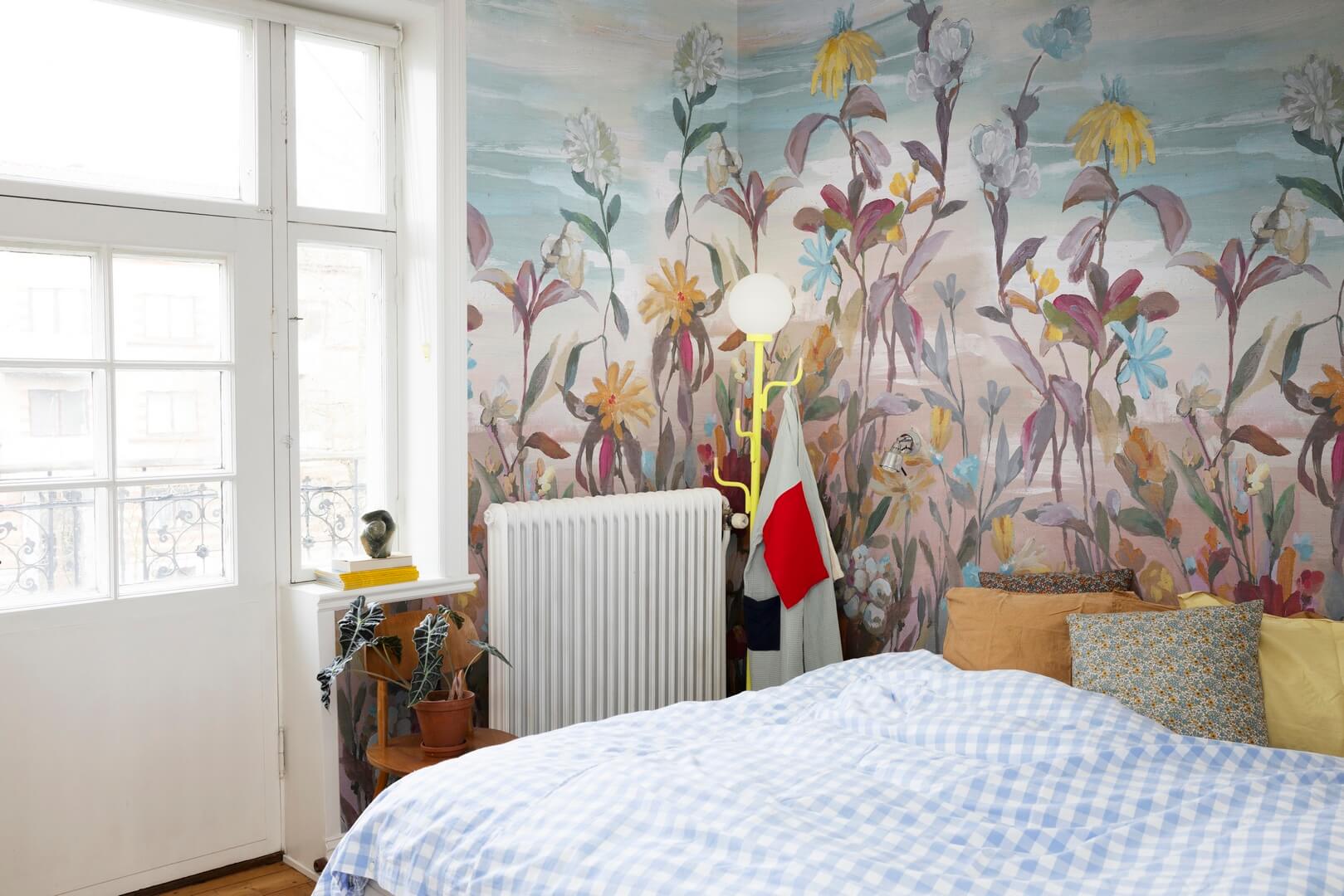 Fototapeta polne kwiaty Rebel Walls R18687 Misty Garden Summer Cottage Core