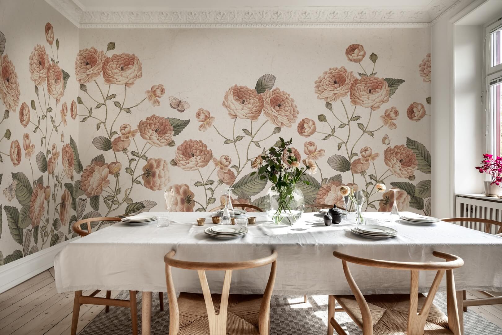 Fototapeta kwietny ogród Rebel Walls R18694 Sweet Buttercups Soft Cottage Core