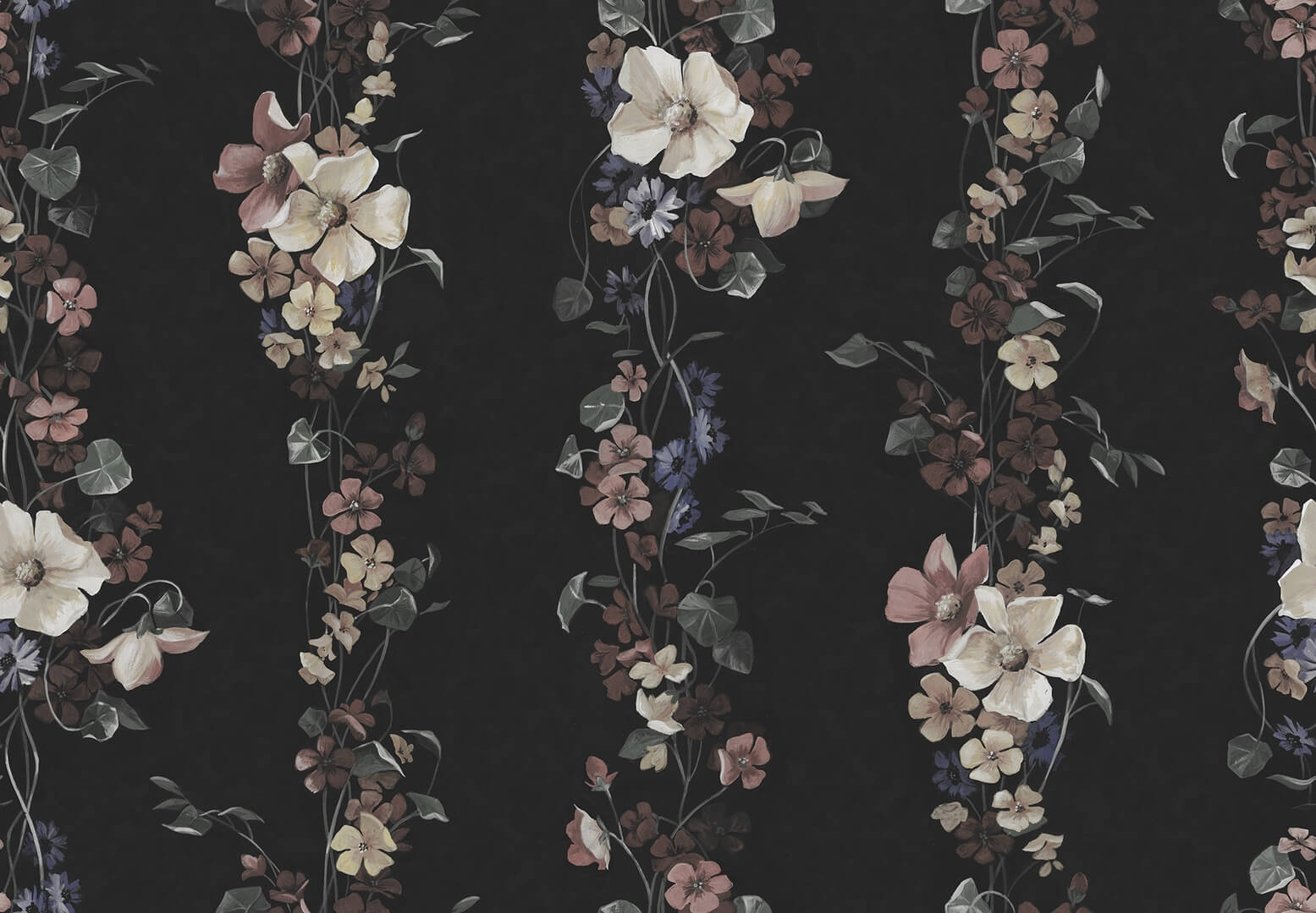 Fototapeta kwiaty Rebel Walls R19574 Growing Beauty Vintage Cottage Core