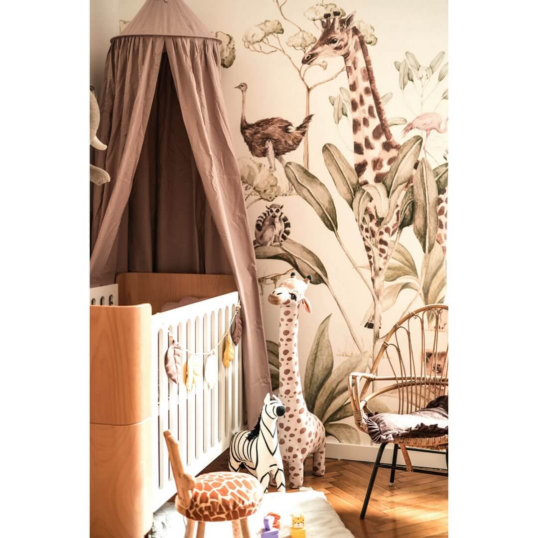 Mural dżungla Savanna Adventure Dekornik DEKO.TAP.083 SET-150