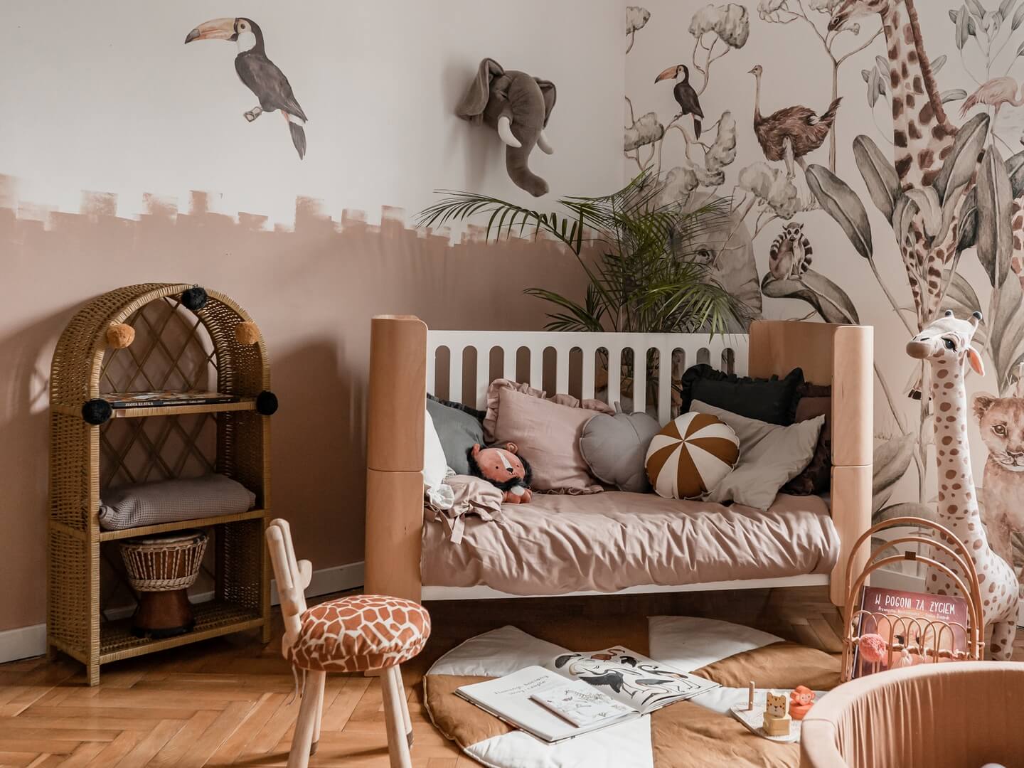 Mural dżungla Savanna Adventure Dekornik DEKO.TAP.083 SET-200