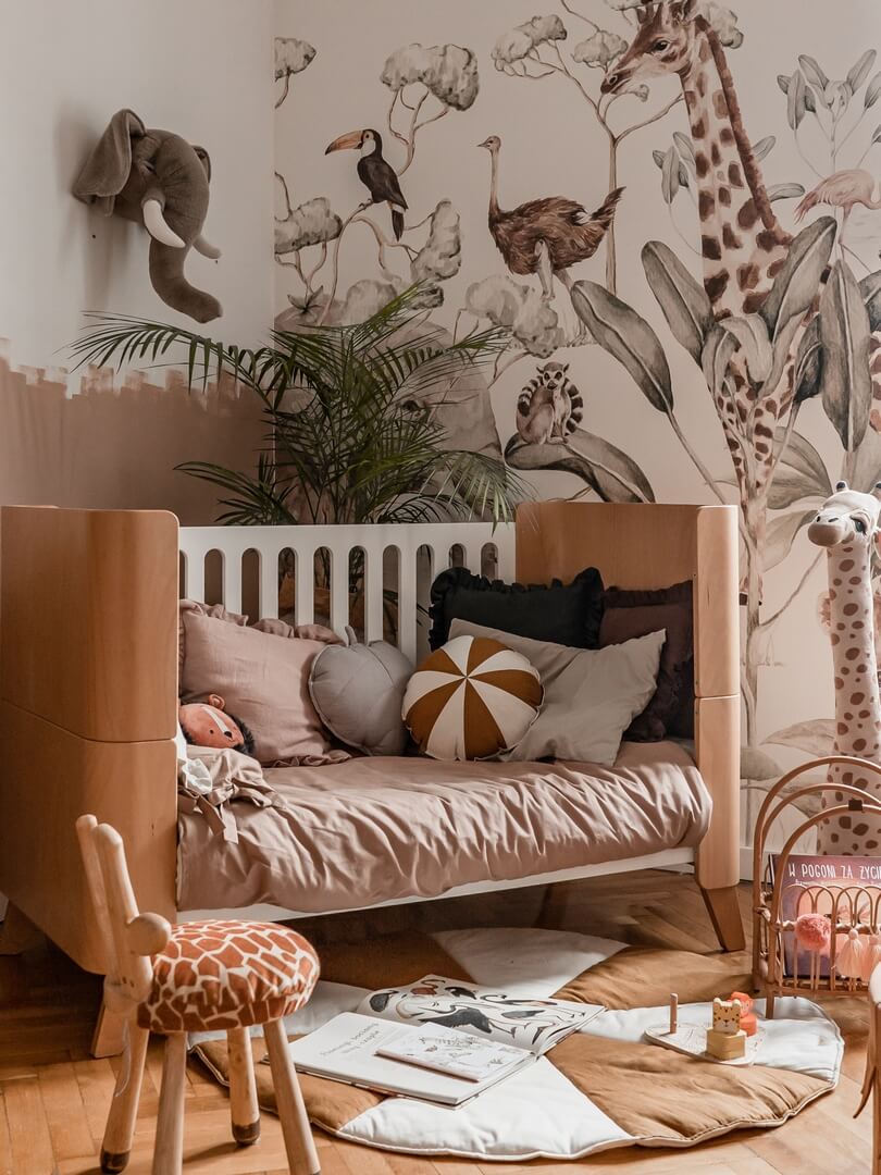 Mural dżungla Savanna Adventure Dekornik DEKO.TAP.083 SET-200