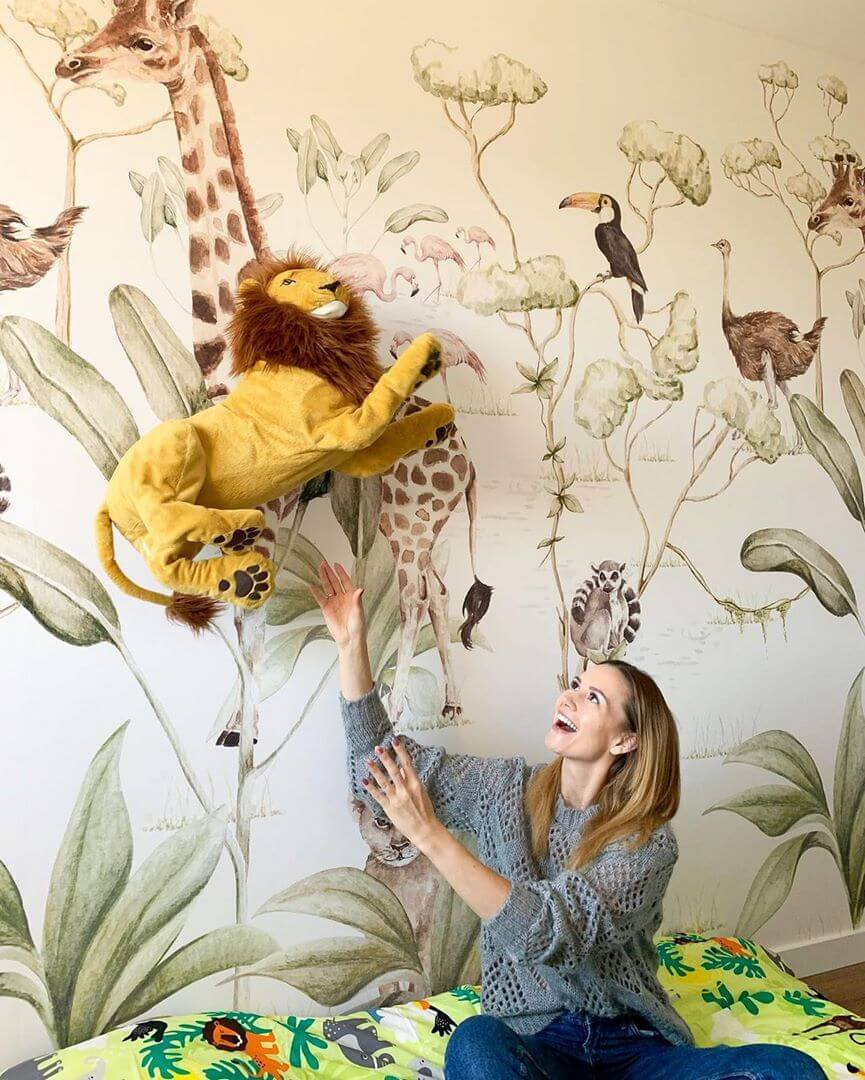 Mural dżungla Savanna Adventure Dekornik DEKO.TAP.083 SET-300