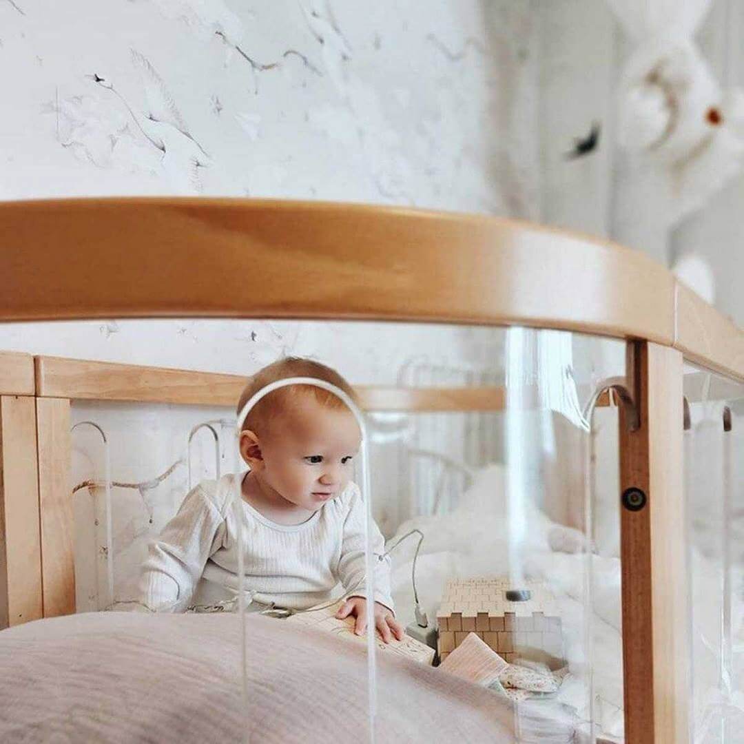Tapeta łabądki na beżowym niebie Dekornik DEKO.TAP.120