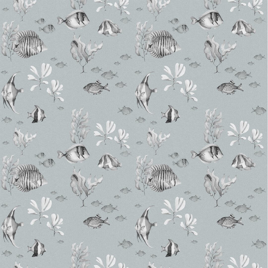 Tapeta czarno-białe Rybki Dekornik DEKO.TAP.130