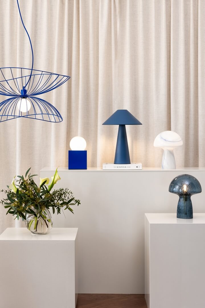 Lampa stołowa 423409 Cannes Blue Globen