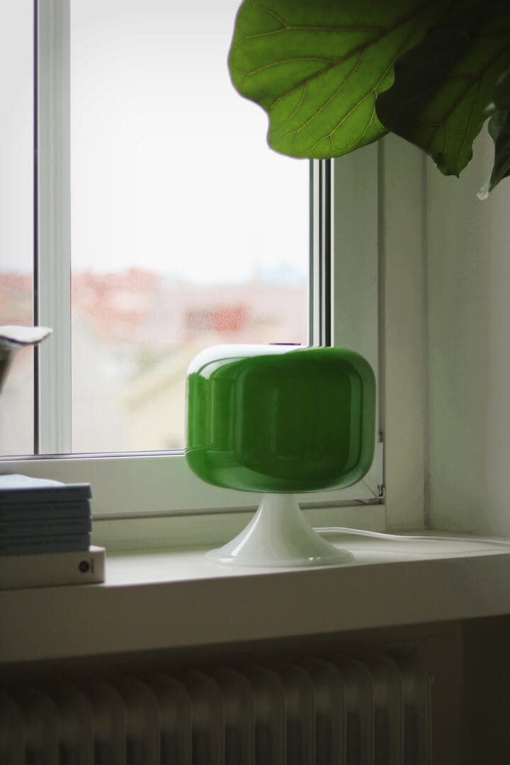 Lampa stołowa retro 624503 Bullen 25 Green Globen