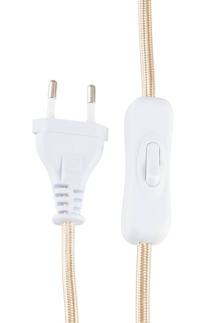 Lampa stołowa klasyczna 624602 Iris 35 Cream Globen