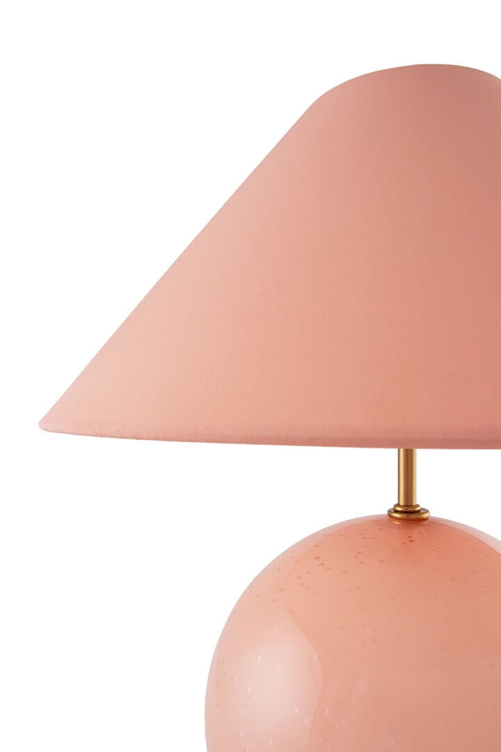 Lampa stołowa klasyczna 624616 Iris 35 Blush Globen