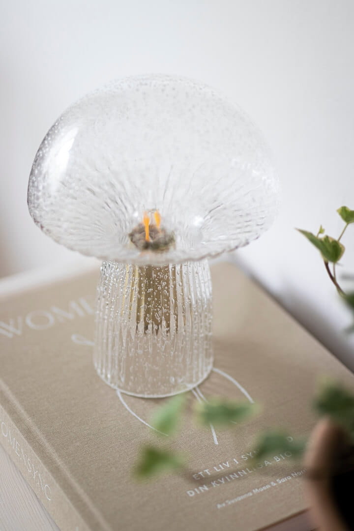 Lampa stołowa jak grzybek 611255 Fungo 16 Special Edition Clear Globen