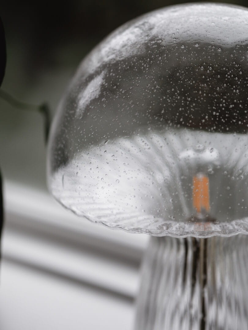 Lampa stołowa jak grzybek 621255 Fungo 30 Special Edition Clear Globen