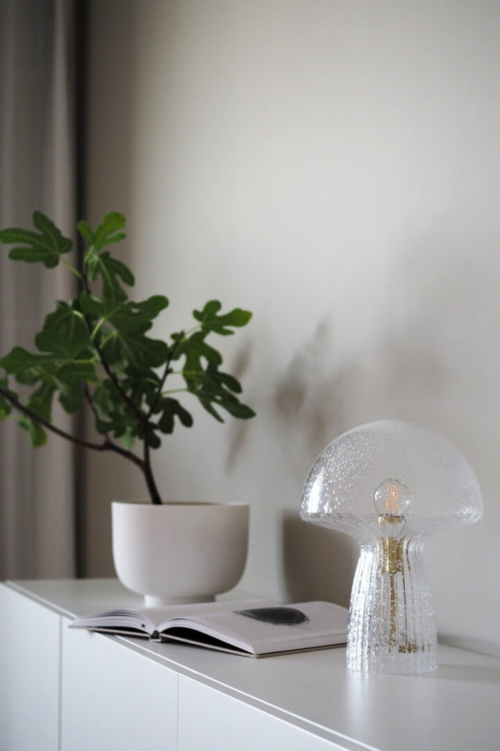 Lampa stołowa jak grzybek 621455 Fungo 22 Special Edition Clear Globen