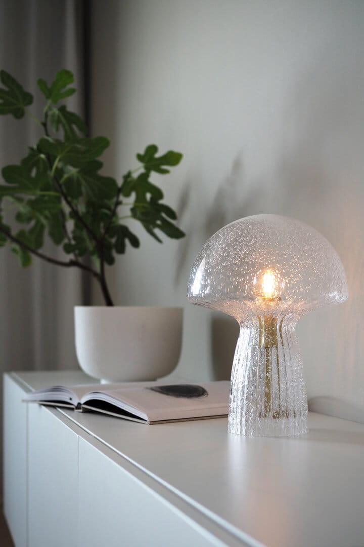 Lampa stołowa jak grzybek 621455 Fungo 22 Special Edition Clear Globen