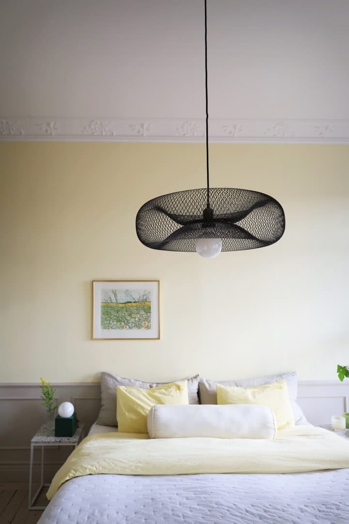 Lampa wisząca nowoczesna siatka 253611 Torus 50 Black Globen