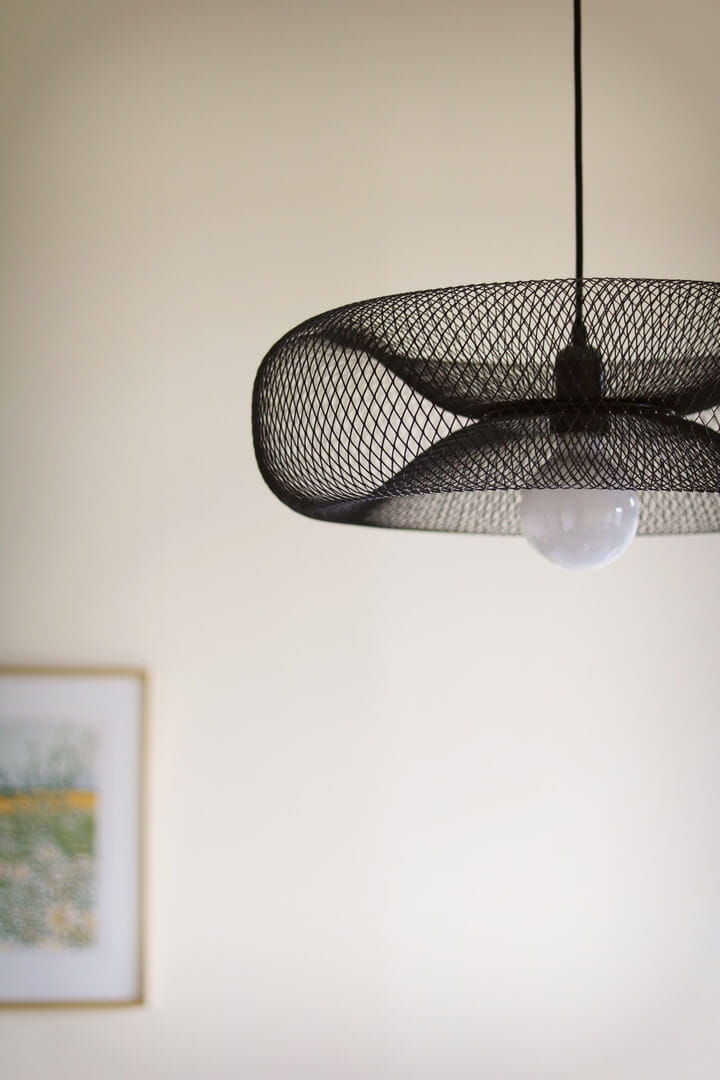 Lampa wisząca nowoczesna siatka 253611 Torus 50 Black Globen