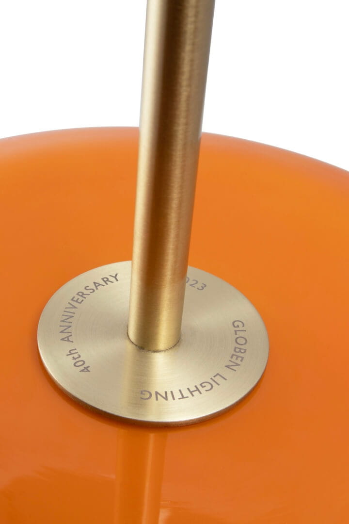 Lampa wisząca retro 654501 Stina 25 Orange Globen