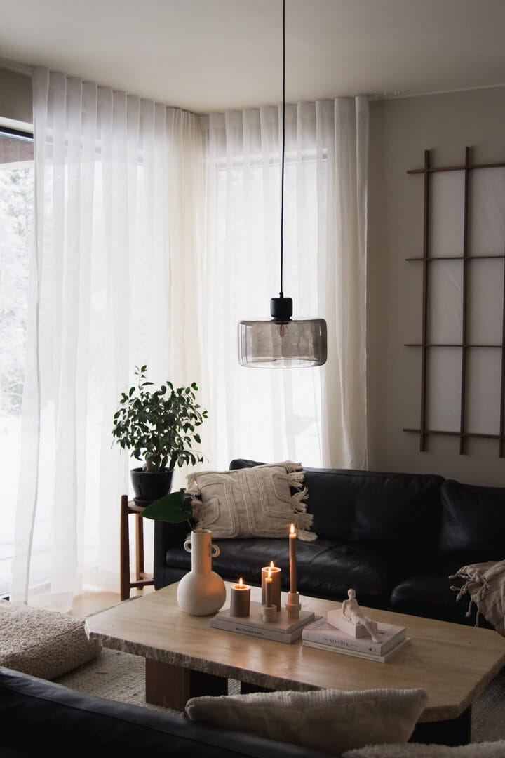 Lampa wisząca 674356 DOT 30 Smoke Globen