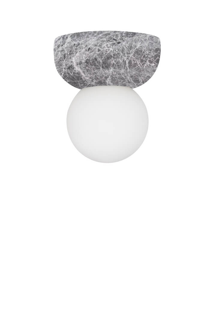 Kinkiet łazienkowy z marmuru 590510 Torrano 13 Grey Globen IP44