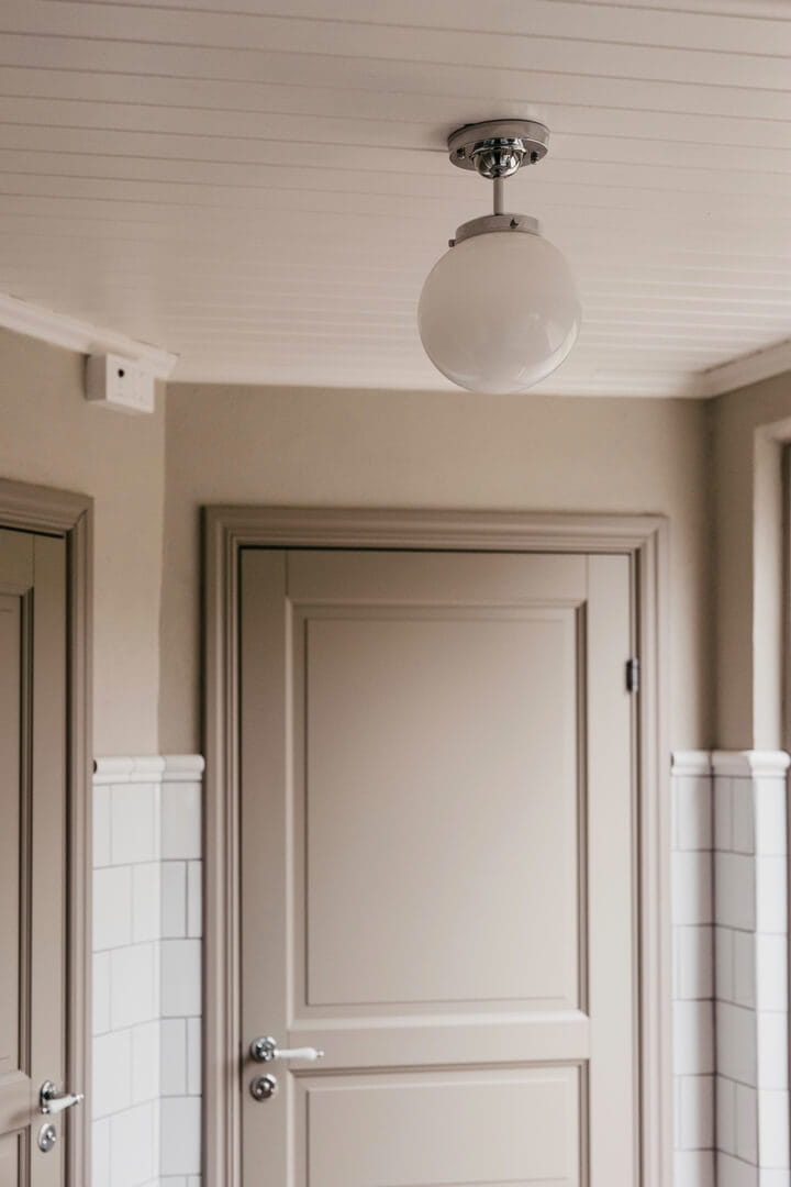 Lampa sufitowa do łazienki 990752 Alley Chrome/White Globen IP44