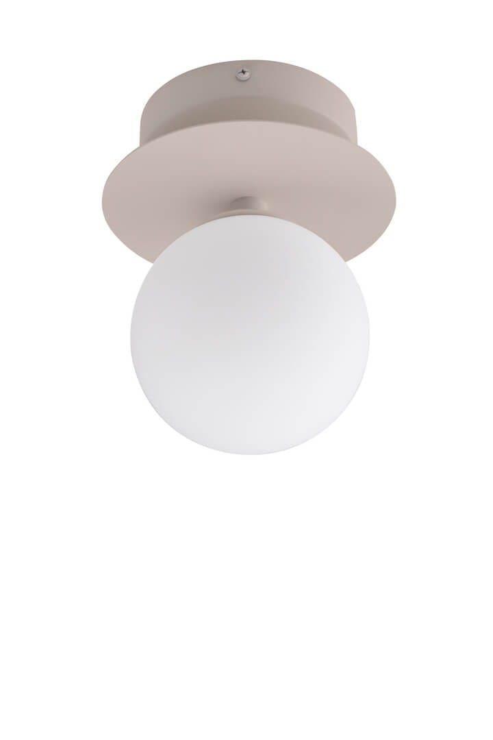 Kinkiet/Lampa sufitowa do łazienki 694102 Art Deco Mud/White Globen IP44