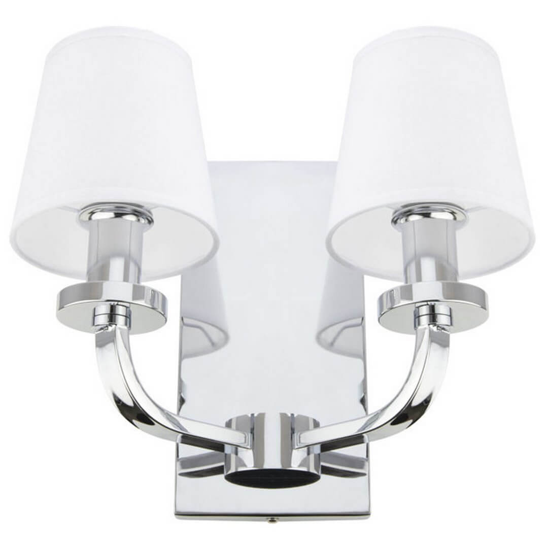Kinkiet w nowojorskim stylu chrom W02503CH-WH NEW YORK Cosmo Light