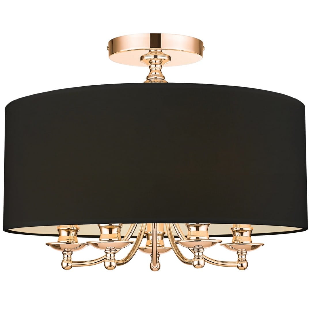 Plafon w stylu Hampton C05442AU-BK ABU DHABI Cosmo Light