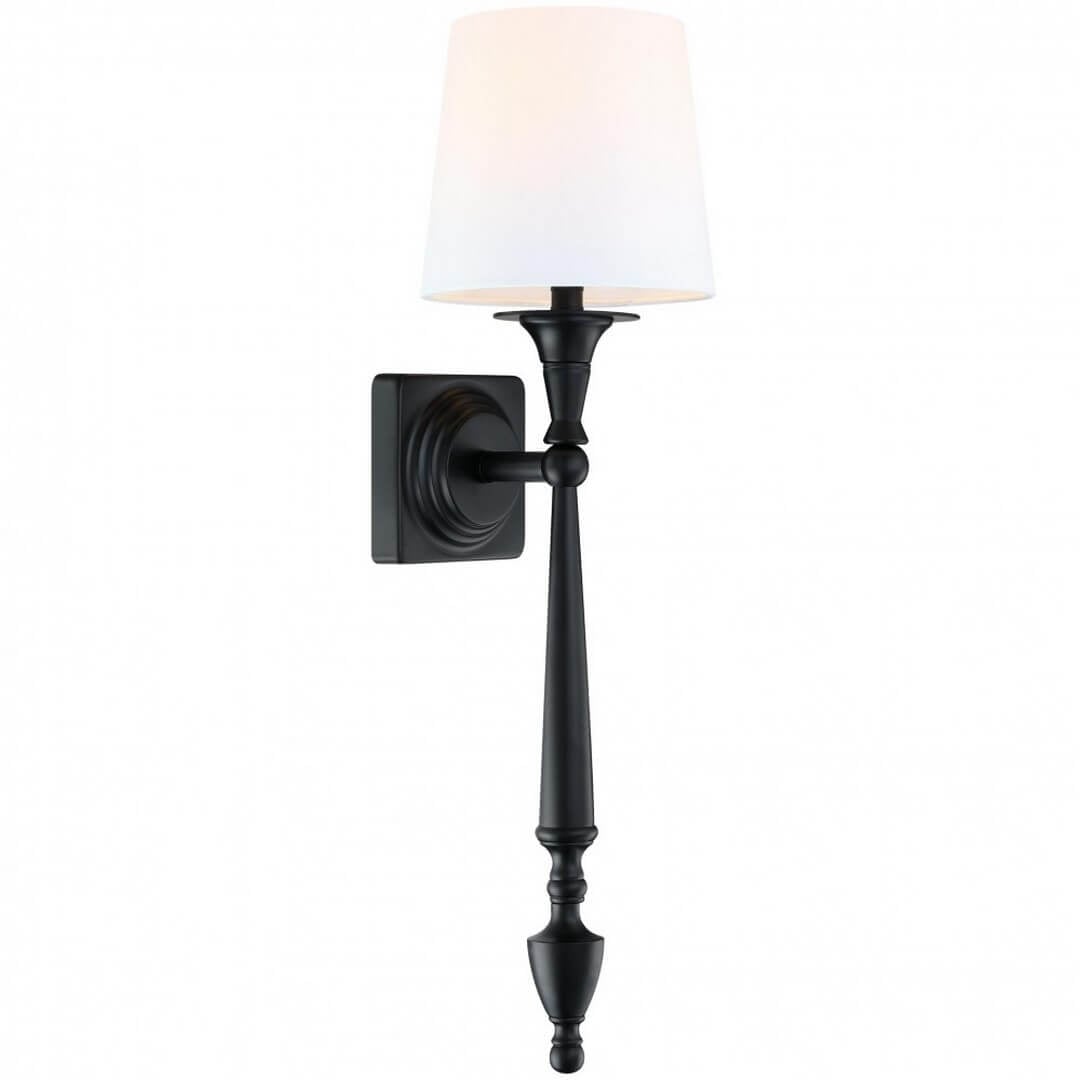 Kinkiet elegancki W01296BK-WH AUSTIN Cosmo Light