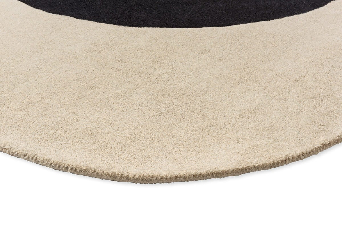 Dywan kwiatek beżowy Flower Spot ECRU/BLACK 158409 Orla Kiely 
